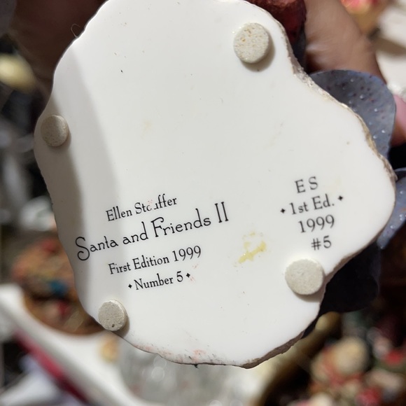 Ellen Stouffer Lang & Wise Classic Santa & Friends #5 - Picture 2 of 3